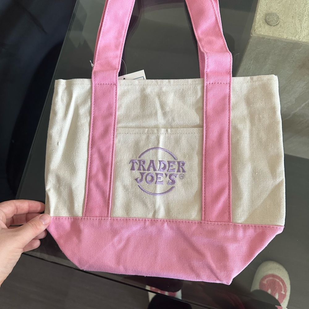 Trader Joe’s Pink mini Tote Bag